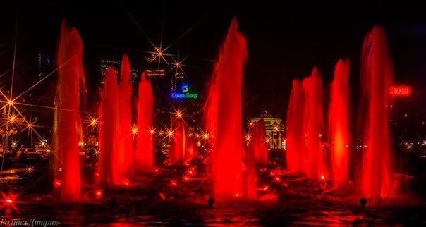 7 самых красивых мест ночной Москвы