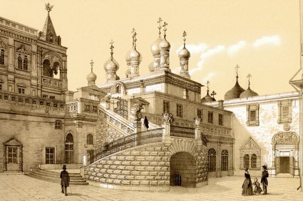 БОЯРСКАЯ ПЛОЩАДКА В МОСКОВСКОМ КРЕМЛЕ