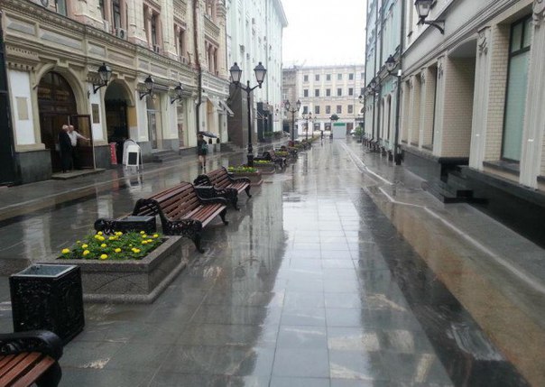Десять пешеходных улиц Москвы