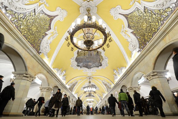 Тринадцать интересных фактов о Московском метрополитене